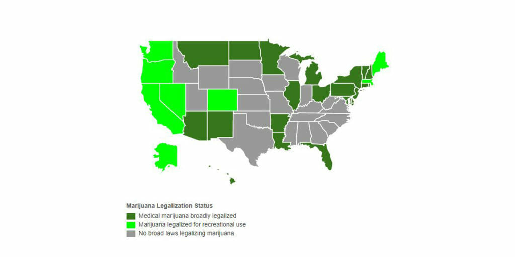 legal marijuana states