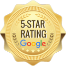Ocean Hills recovery 5 star rating from google reviews badge